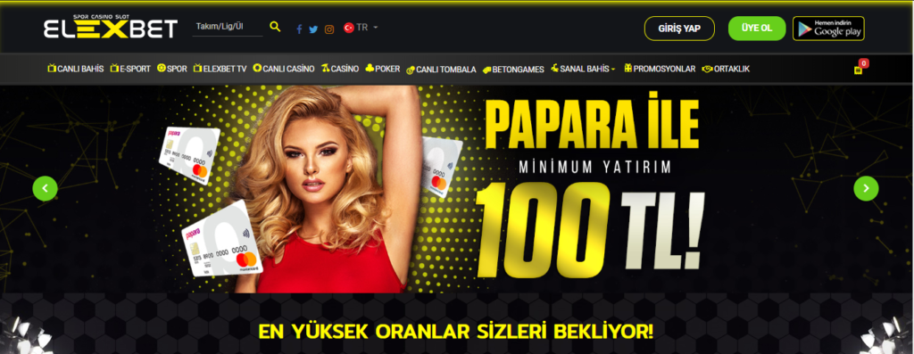 elexbet Türk Online Casino